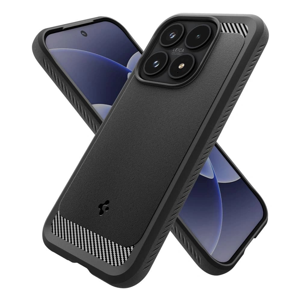 Spigen Rugged Armor Xiaomi 17 Matt Schwarz 
 - 11