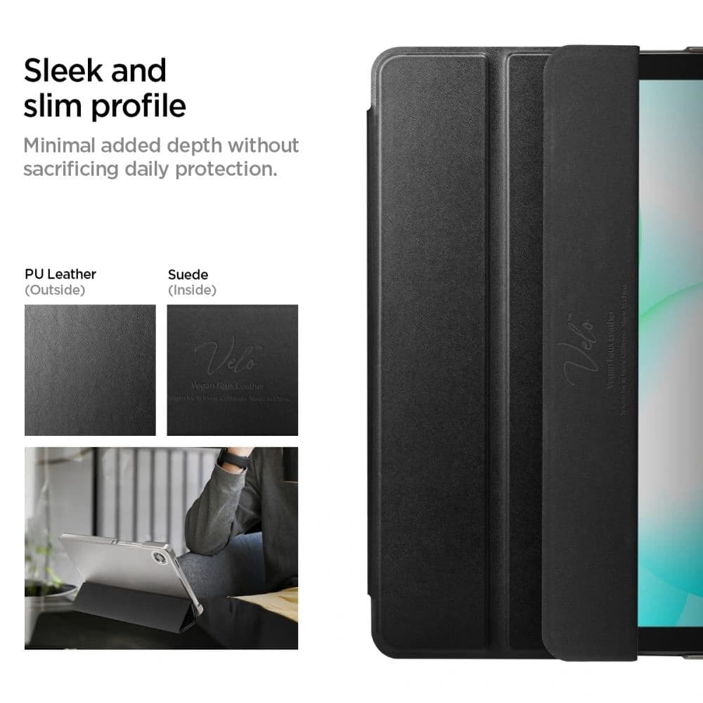 Spigen Smart Fold Samsung Galaxy Tab Tab A9 / A11 8.7 X110 / X115 / X133 / X135 Matte Black - 11