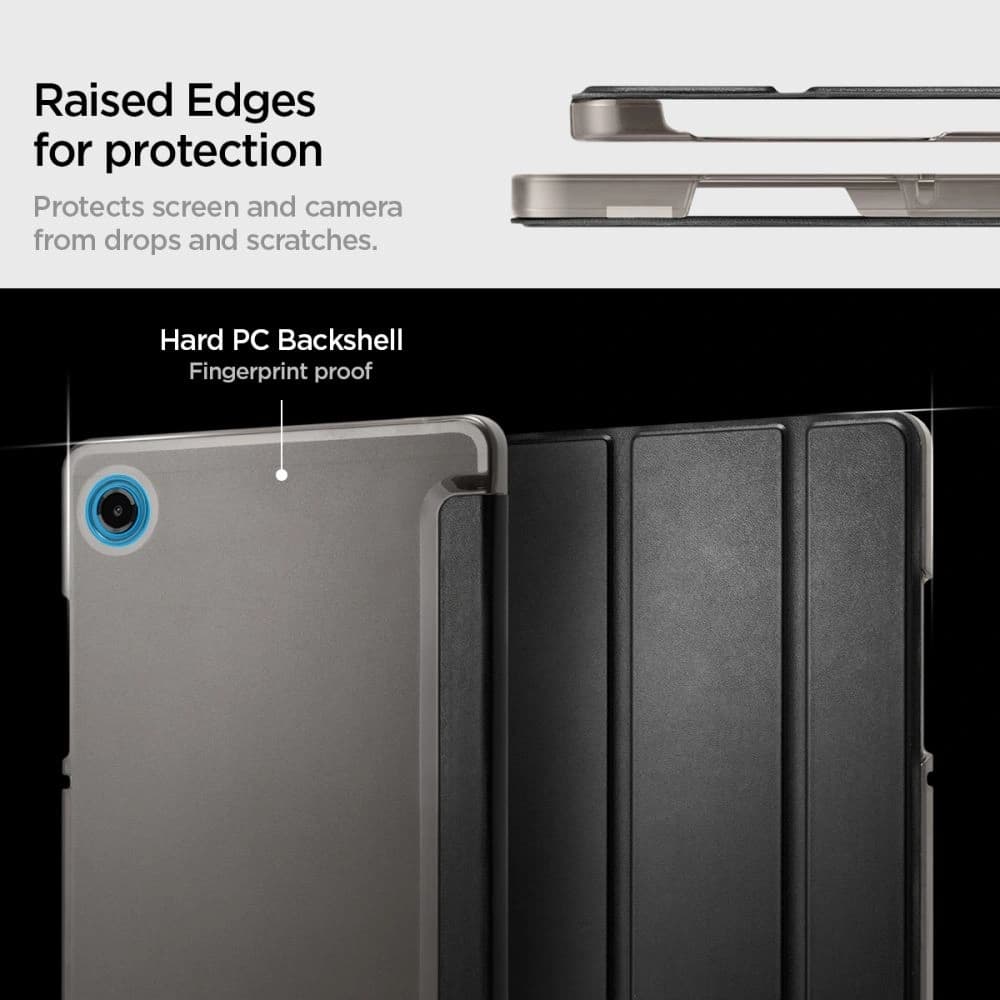 Spigen Smart Fold Samsung Galaxy Tab Tab A9 / A11 8.7 X110 / X115 / X133 / X135 Matte Black - 13