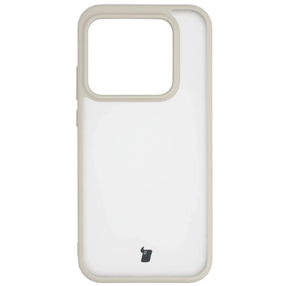 Bizon Case Angelo Realme GT 8 Pro semi-transparent with a beige frame - 2