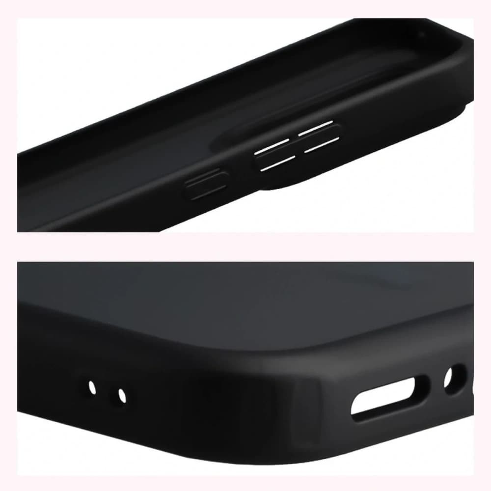 Bizon Case Angelo Realme GT 8 Pro rauchig mit einem schwarzen Rahmen 
 - 4