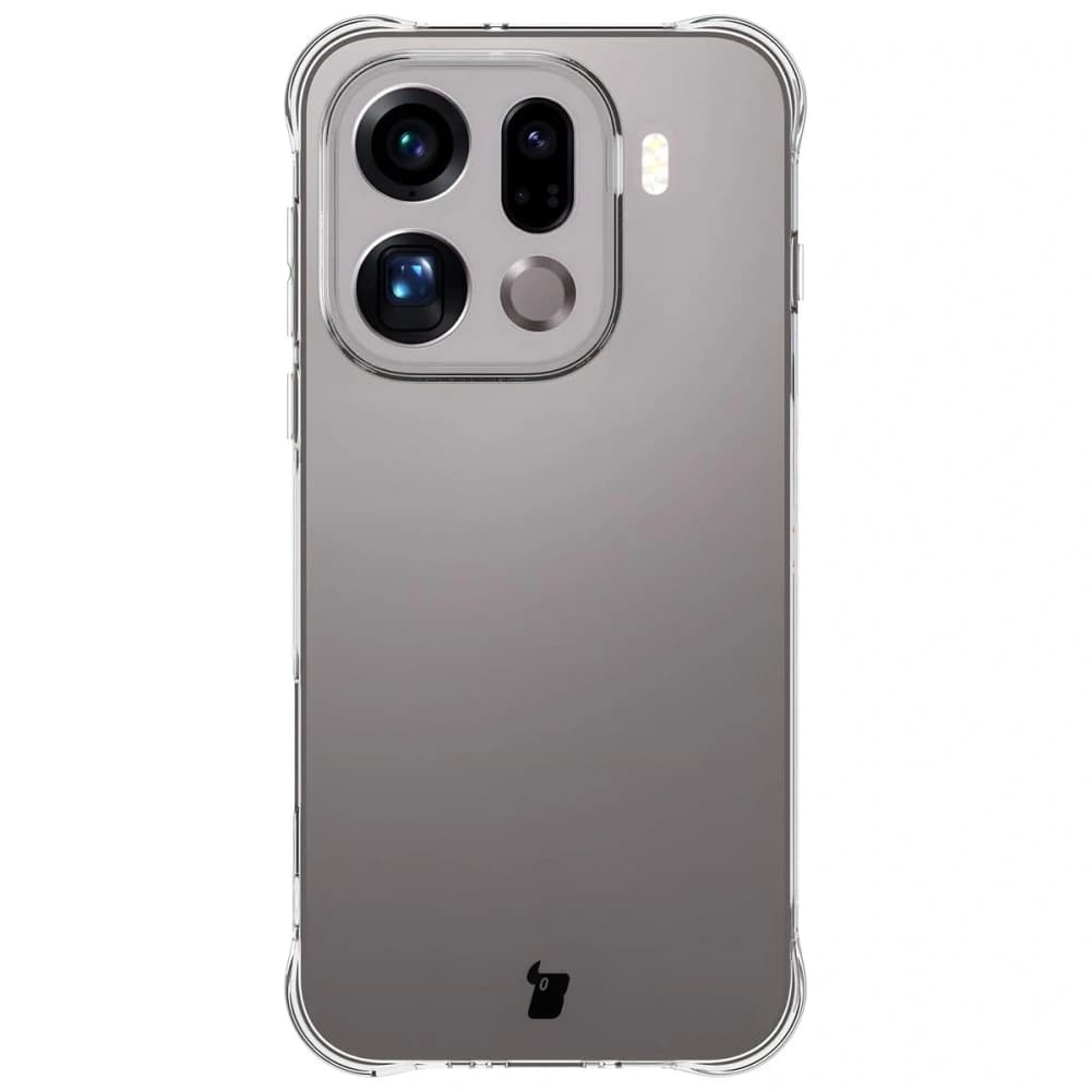 Bizon Case Clear Pack Hülle + 2x Bildschirmfolie Oppo Find X9 Pro 
 - 2