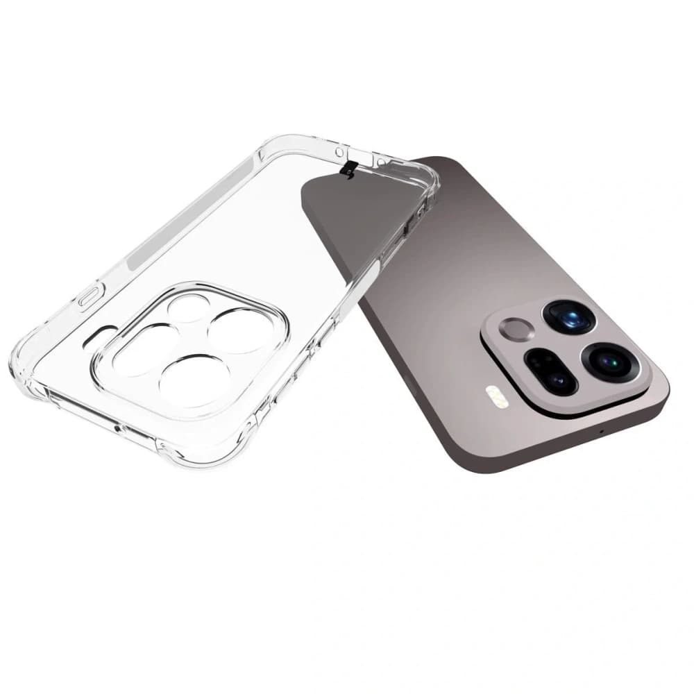 Bizon Case Clear Pack Hülle + 2x Bildschirmfolie Oppo Find X9 Pro 
 - 5