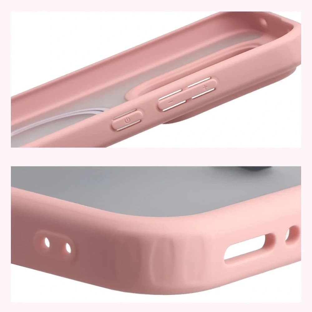 Bizon Case MatteO Magnetic Realme GT 8 Pro rauchig hellrosa 
 - 5