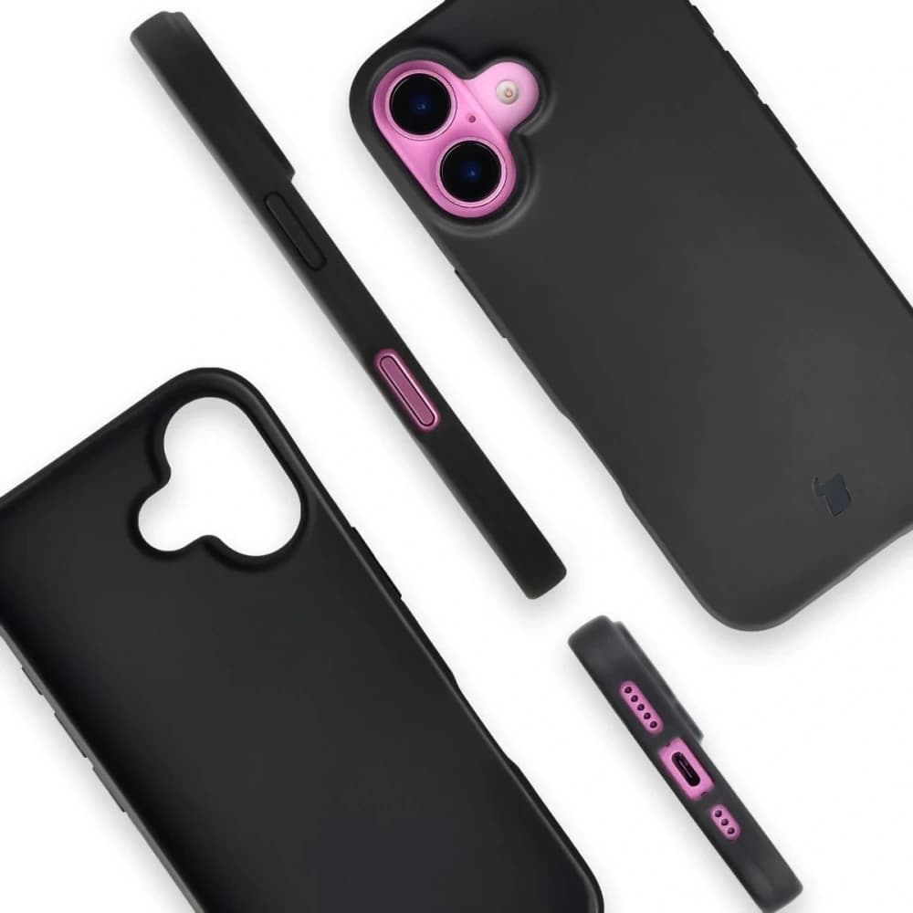 Bizon Case ReLeaf Apple iPhone 16 schwarz 
 - 4