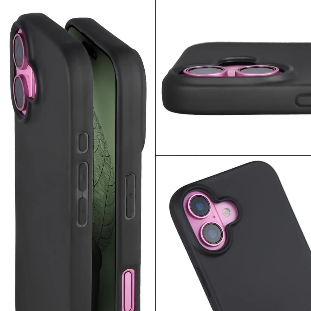 Bizon Case ReLeaf Apple iPhone 16 schwarz 
 - 5