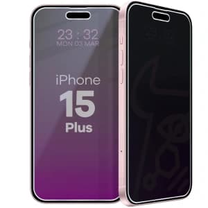 Bizon Glass Mule Shadow Apple iPhone 15 Plus matt 
