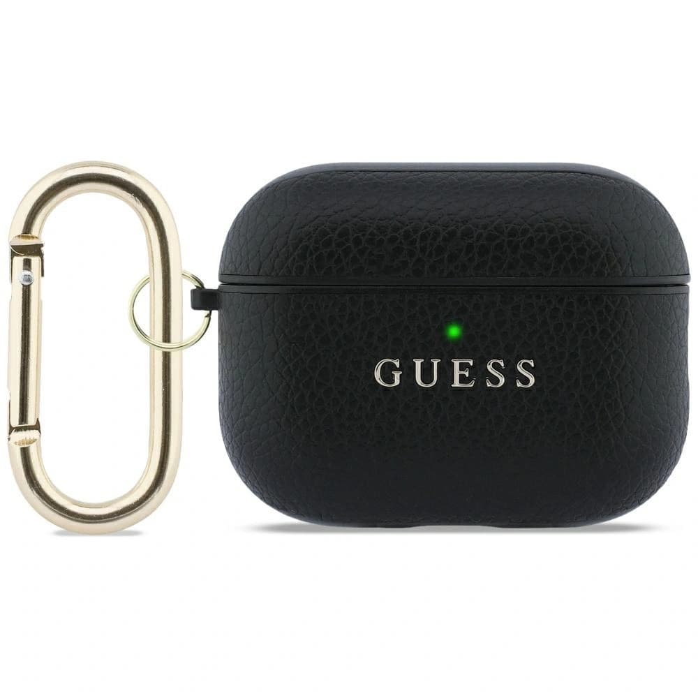 Guess Grained Classic Logo Apple AirPods Pro 3 schwarz 
 - 1