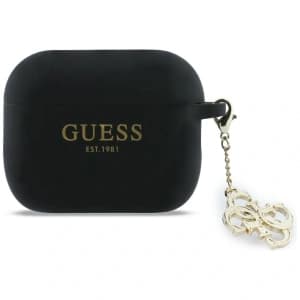 Guess Silicone 4G Charm Apple AirPods Pro 3 schwarz 
