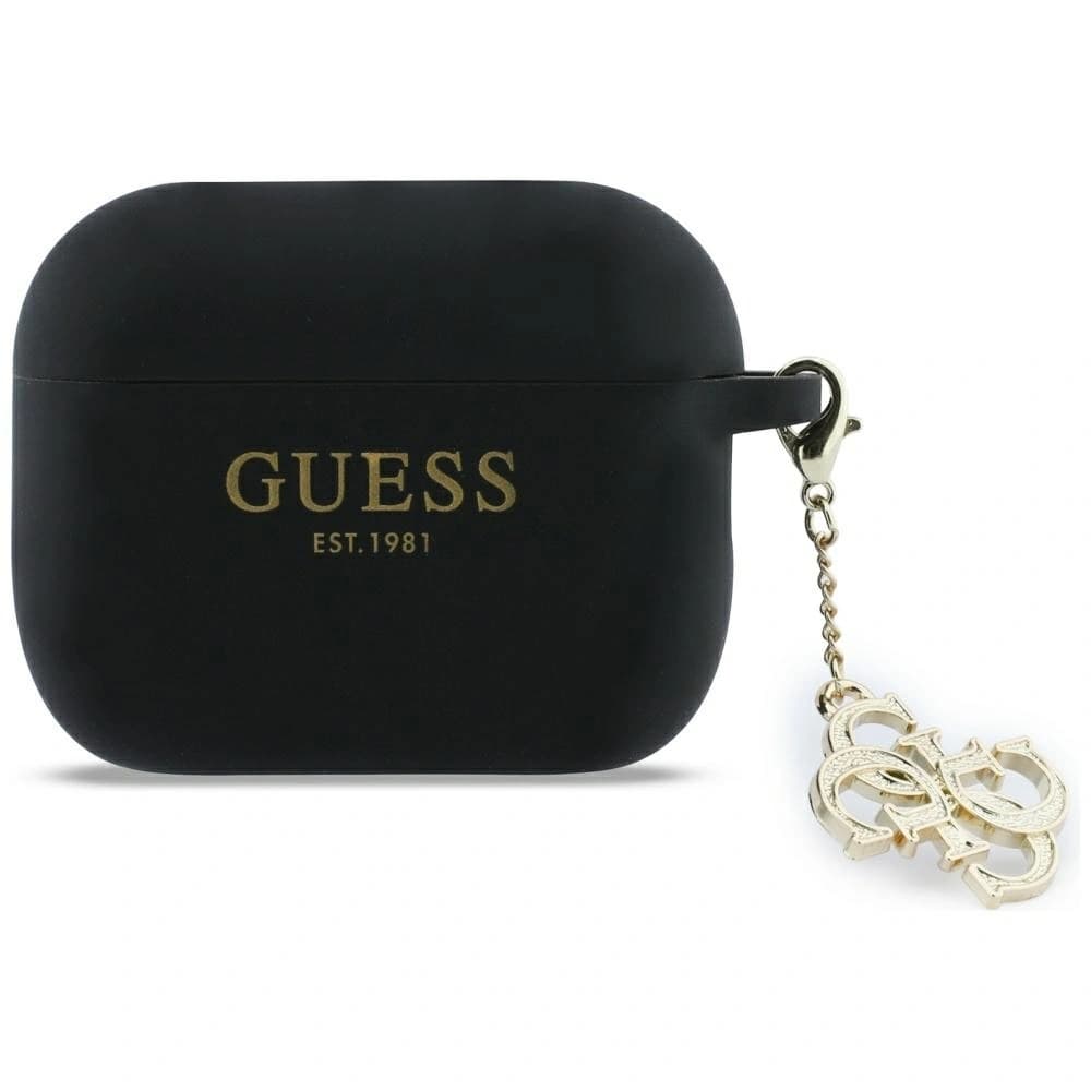 Guess Silicone 4G Charm Apple AirPods Pro 3 schwarz 
 - 1
