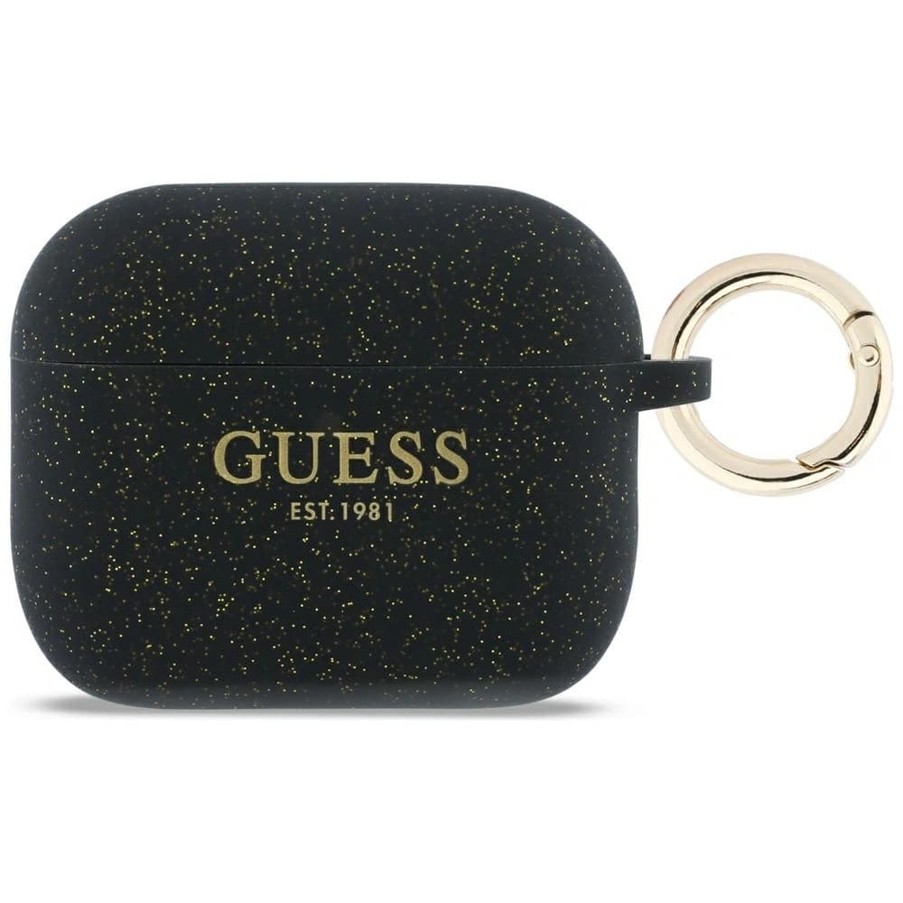 Guess Silicone Glitter Ring Apple AirPods Pro 3 schwarz 
 - 1