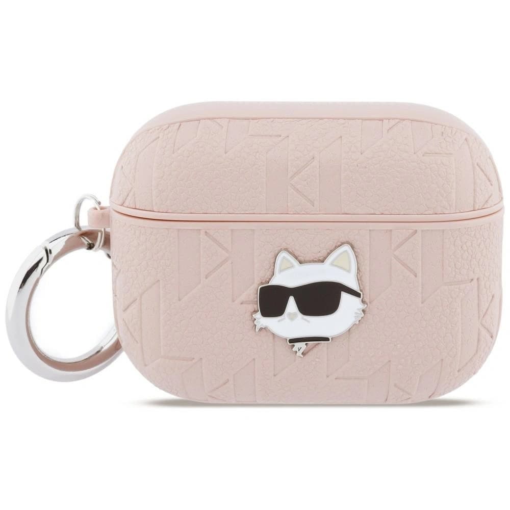 Karl Lagerfeld Monogram Choupette Kopf Apple AirPods Pro 3 rosa 
 - 1