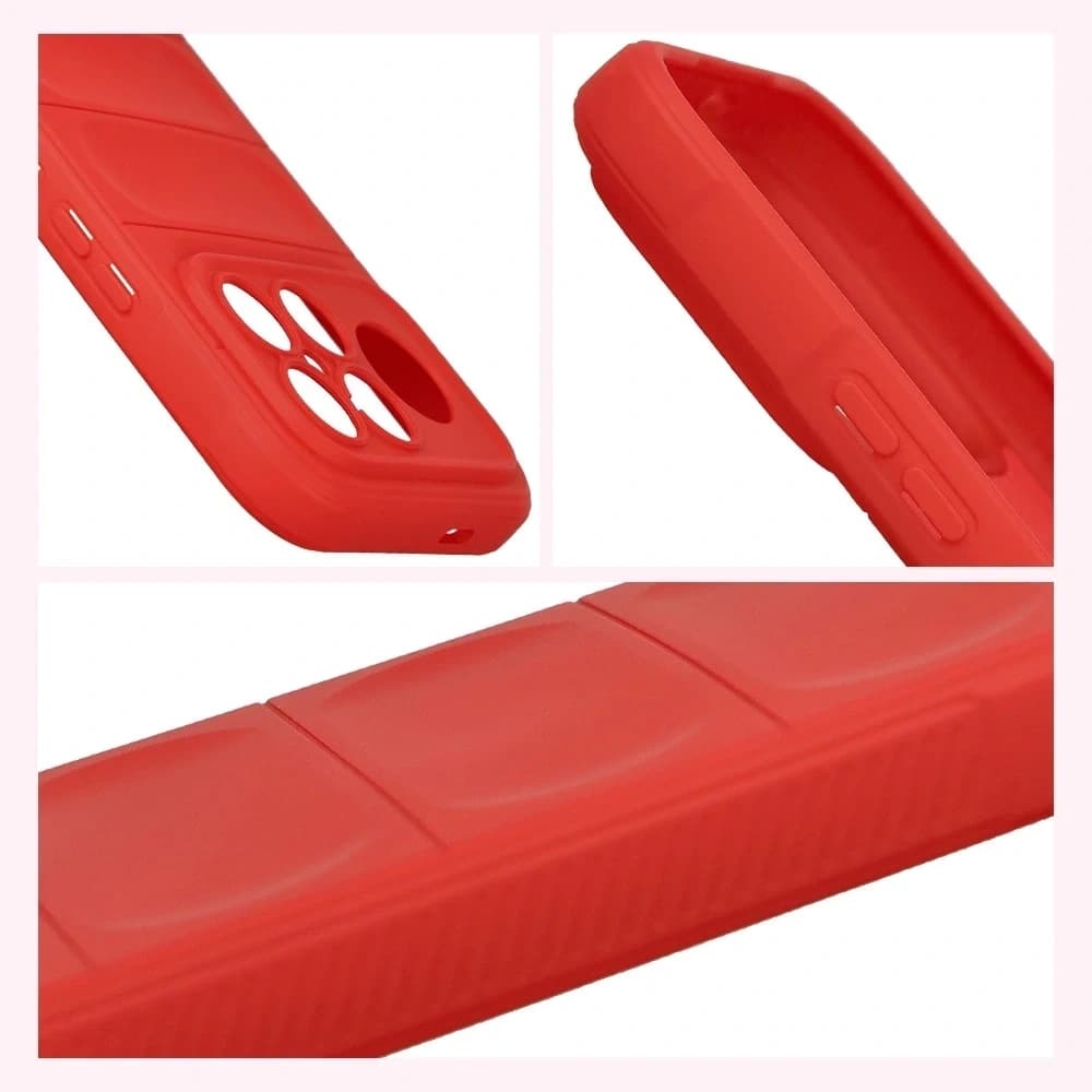 Panzerschutzhülle Bizon Case Tur für Xiaomi POCO F8 Ultra, rot 
 - 7