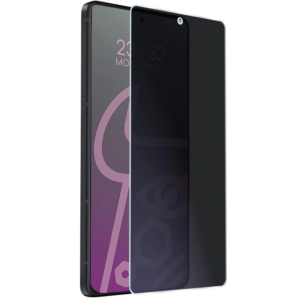 Prywatyzujące szkło hybrydowe Bizon Glass Mule Shadow do Asus Zenfone 12 Ultra, matowe - 5