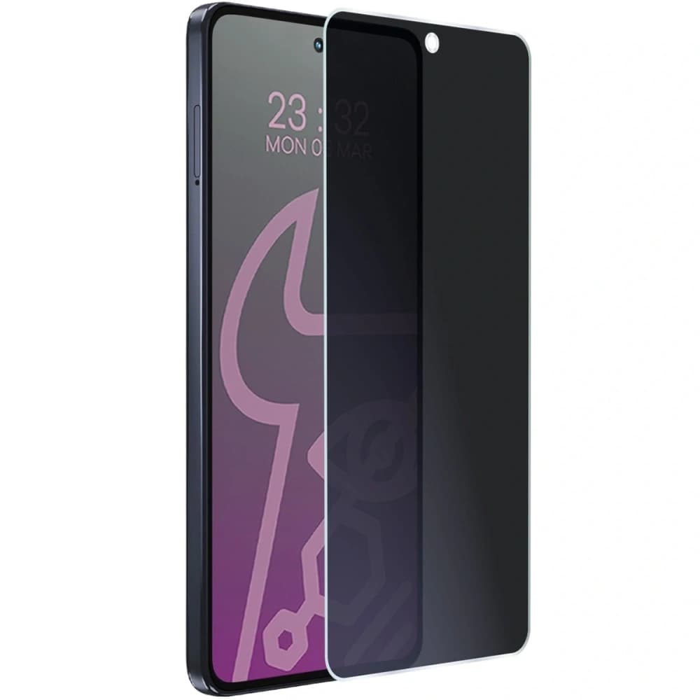 Datenschutz-Hybridglas Bizon Glass Mule Shadow für Motorola Moto G86 Power 5G, matt 
 - 5