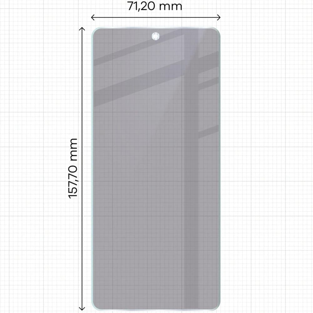 Bizon Glass Mule Shadow Oppo Reno13 F matte - 2