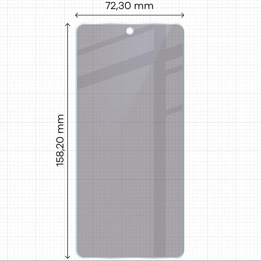 Bizon Glass Mule Shadow Realme GT 7T matte - 2