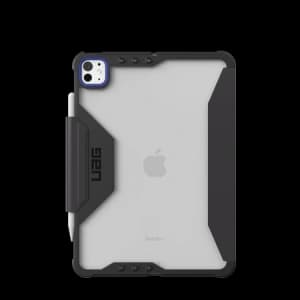 UAG Urban Armor Gear Plyo LT with a holder for Apple Pencil to iPad Pro 11" 2024 / 11" 2025 (black-ice)