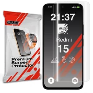 GrizzGlass Hydrofilm Xiaomi Redmi 15

