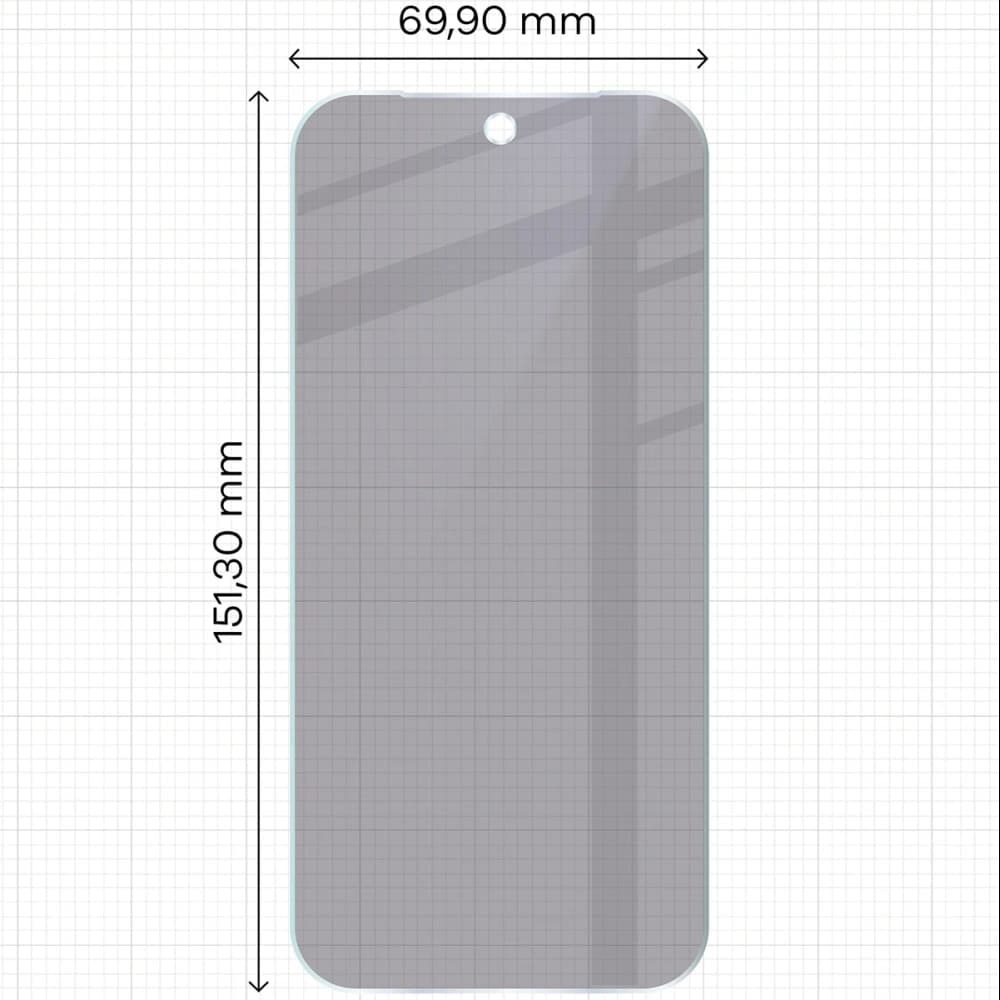 Bizon Glass Mule Shadow Google Pixel 9a matt
 - 2