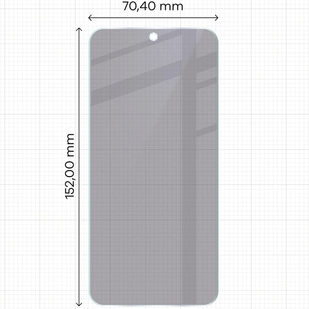 Bizon Glass Mule Shadow Honor 400 5G matt
 - 2