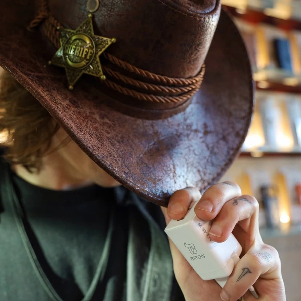 Bizon Charger VT-25B 25W USB-C PD, USB-A QC 4.0 GAN3 white - 10