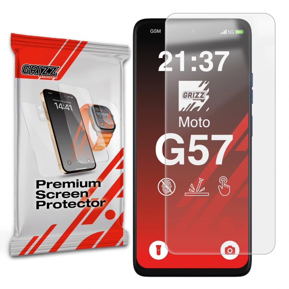 GrizzGlass PaperScreen Motorola Moto G57 - 1