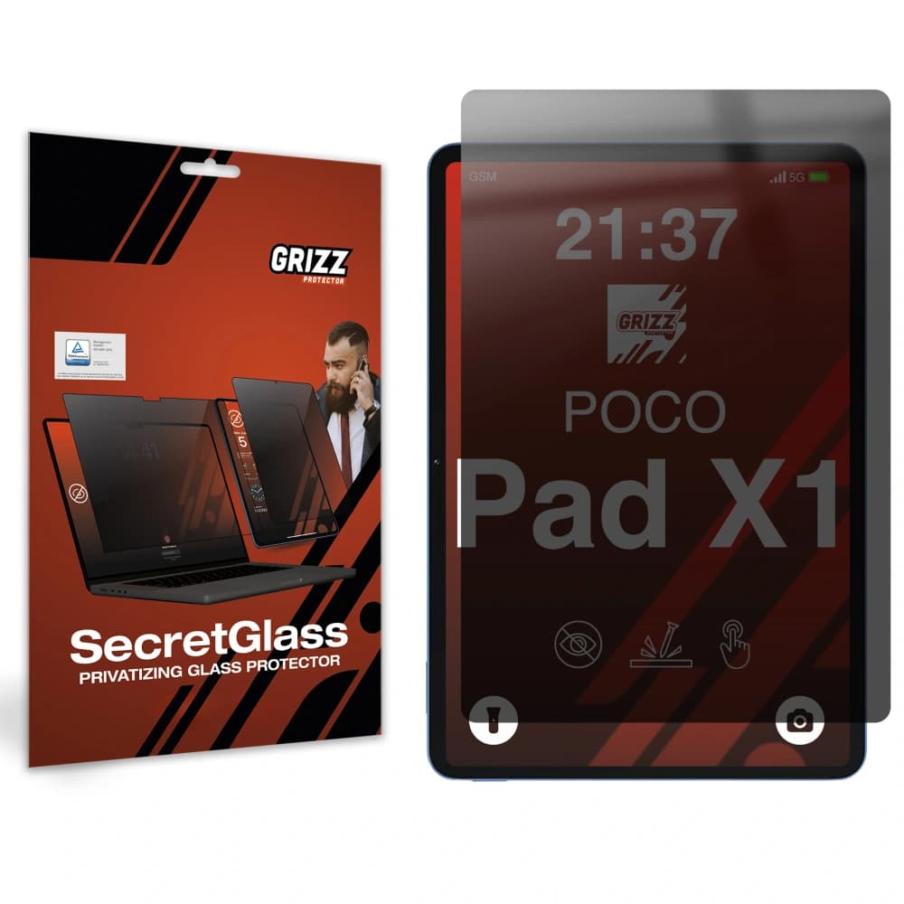 GrizzGlass SecretGlass Xiaomi POCO Pad X1 - 1