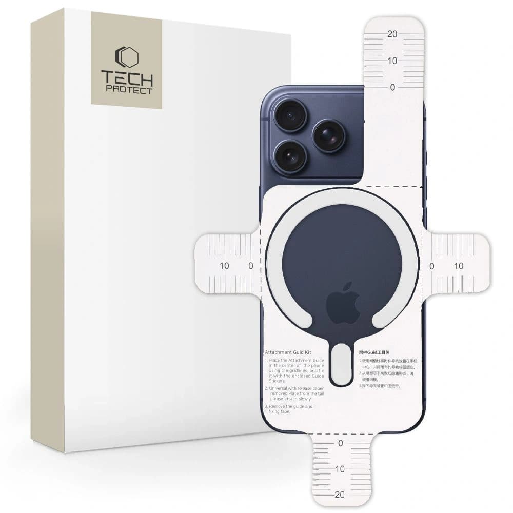 Tech-Protect MMP-200 Magnetischer MagSafe Ring Weiß
 - 1