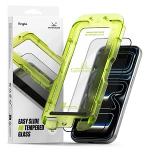 Ringke Easy Slide Anti-Reflective Tempered Glass Apple iPhone 17 Pro Klar
