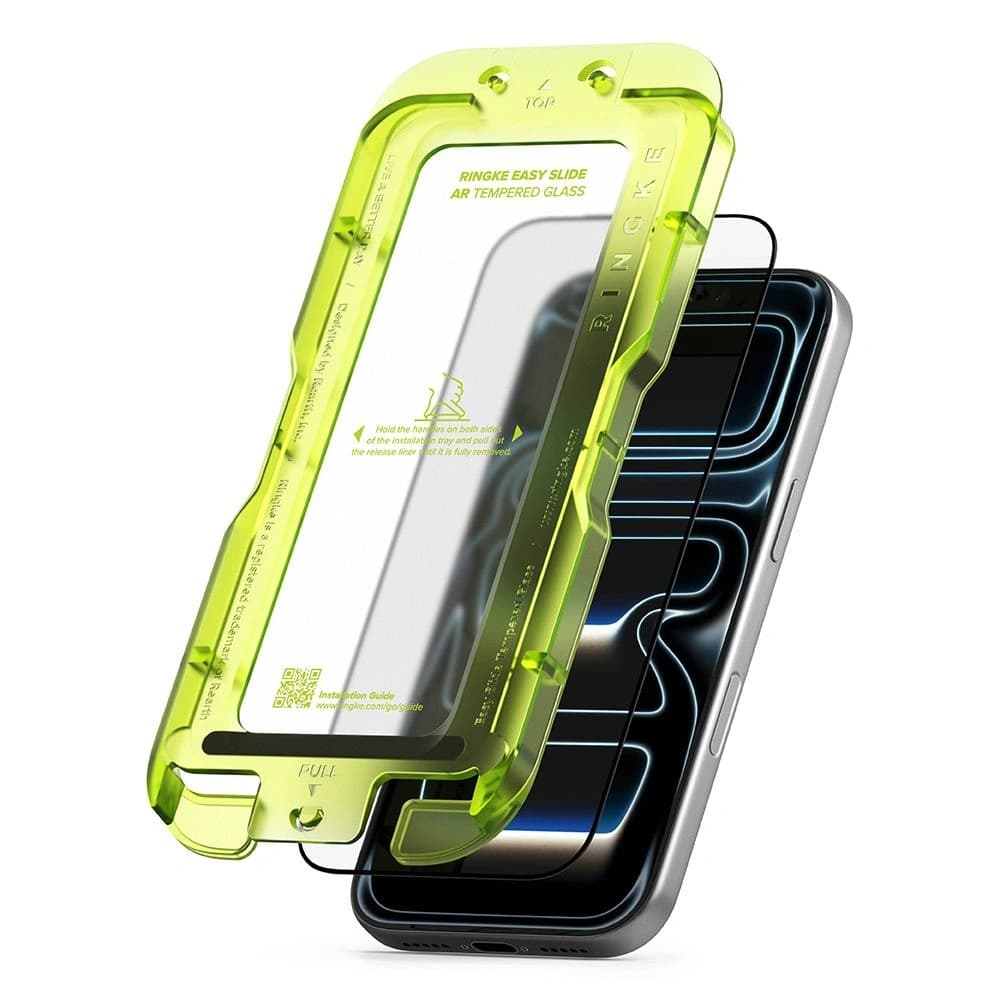 Ringke Easy Slide Anti-Reflective Tempered Glass Apple iPhone 17 Pro Klar
 - 2