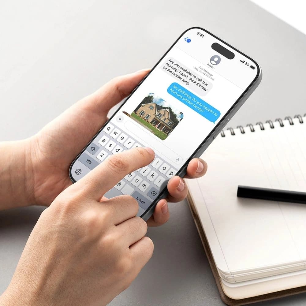 Ringke Easy Slide Anti-Reflective Tempered Glass Apple iPhone 17 Pro Klar
 - 4