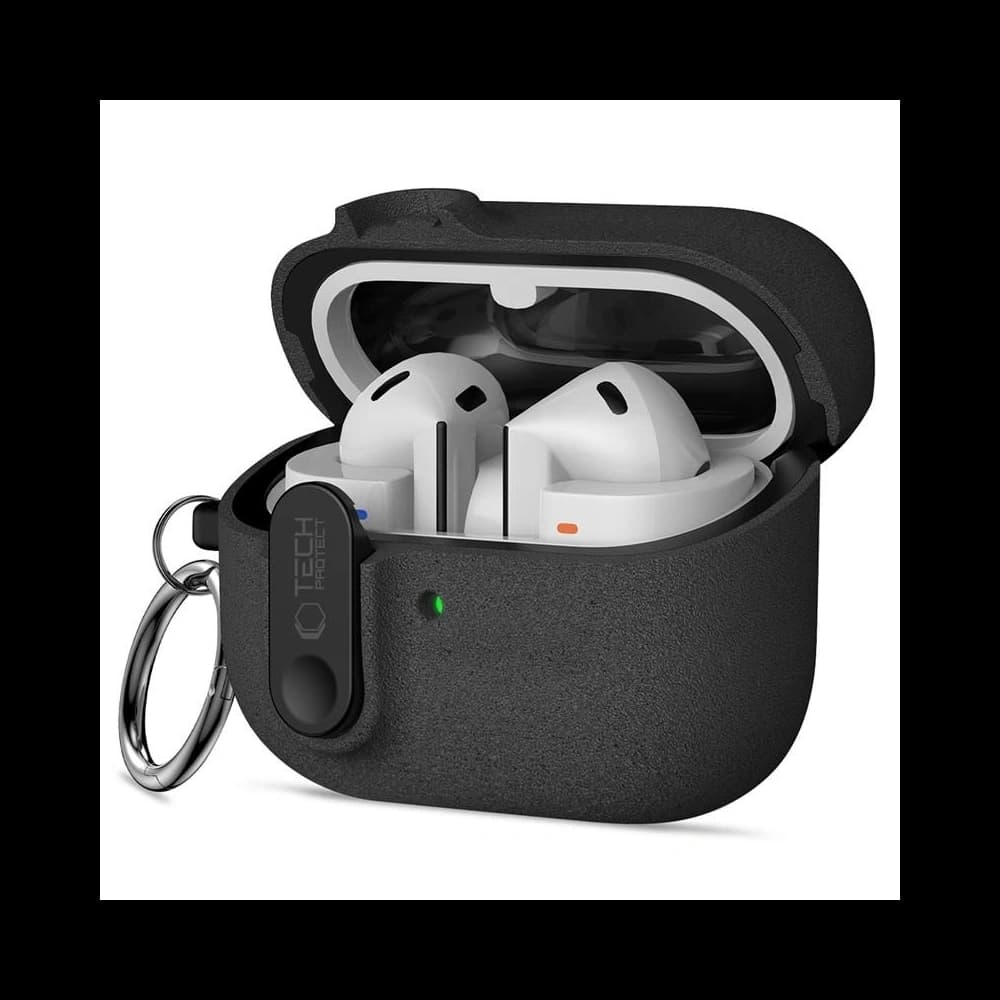 Tech-Protect Slim Hook Samsung Galaxy Buds 3 / 3 FE / 3 Pro Schwarz
 - 1