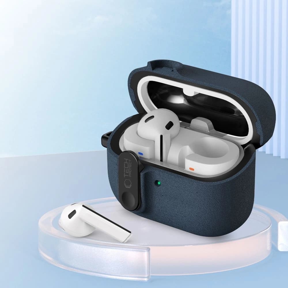 Tech-Protect Slim Hook Samsung Galaxy Buds 3 / 3 FE / 3 Pro Fluffy Blue - 6