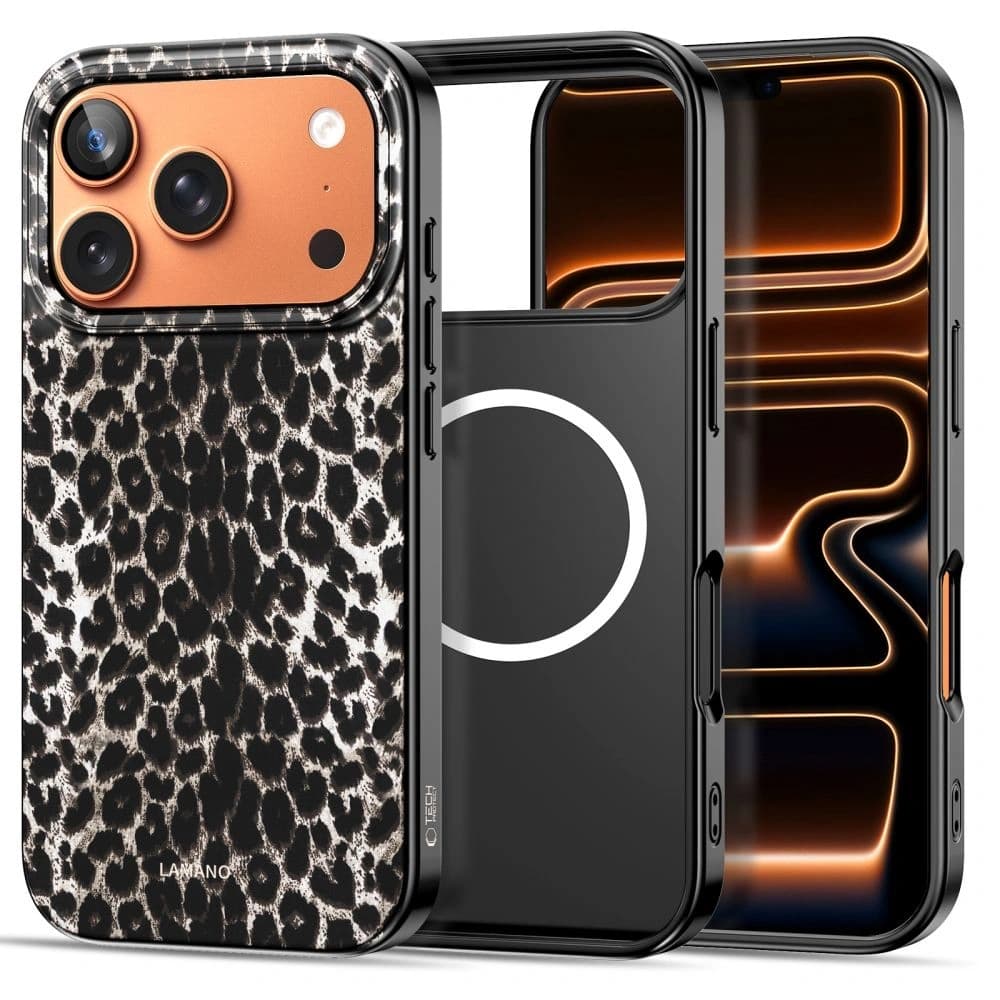 Tech-Protect Lamano MagSafe Apple iPhone 17 Pro Leopard - 3