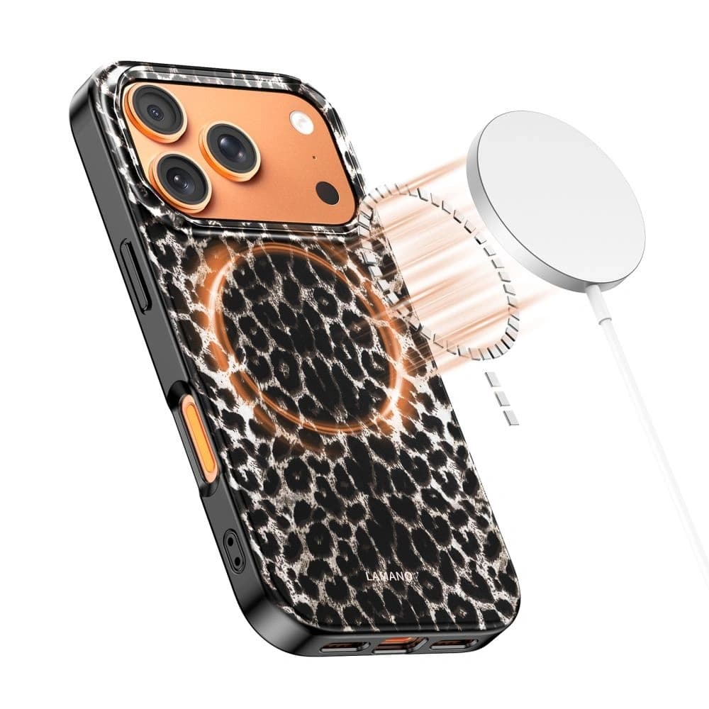Tech-Protect Lamano MagSafe Apple iPhone 17 Pro Leopard - 5