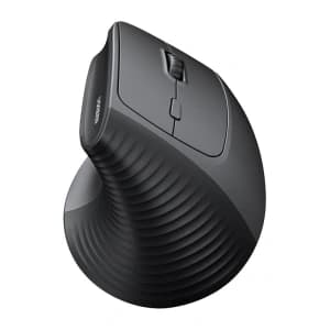 Ugreen M571 Wireless Vertikale Maus 2.4G 4000 DPI 1xAA (schwarz)
