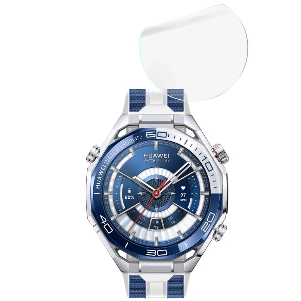 Bizon Glass Watch Hydrogel Huawei Watch Ultimate 2
 - 5