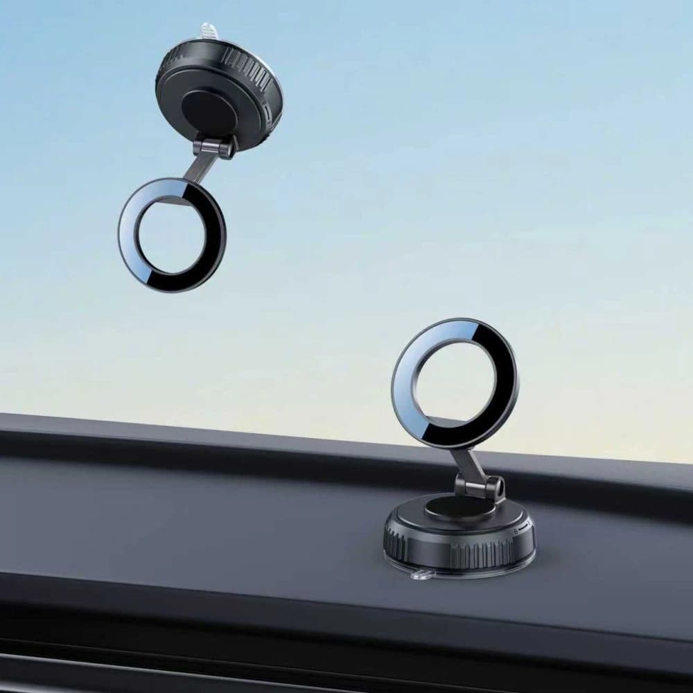 Tech-Protect N61 Magnetic MagSafe Windshield & Dashboard Car Mount Black - 8