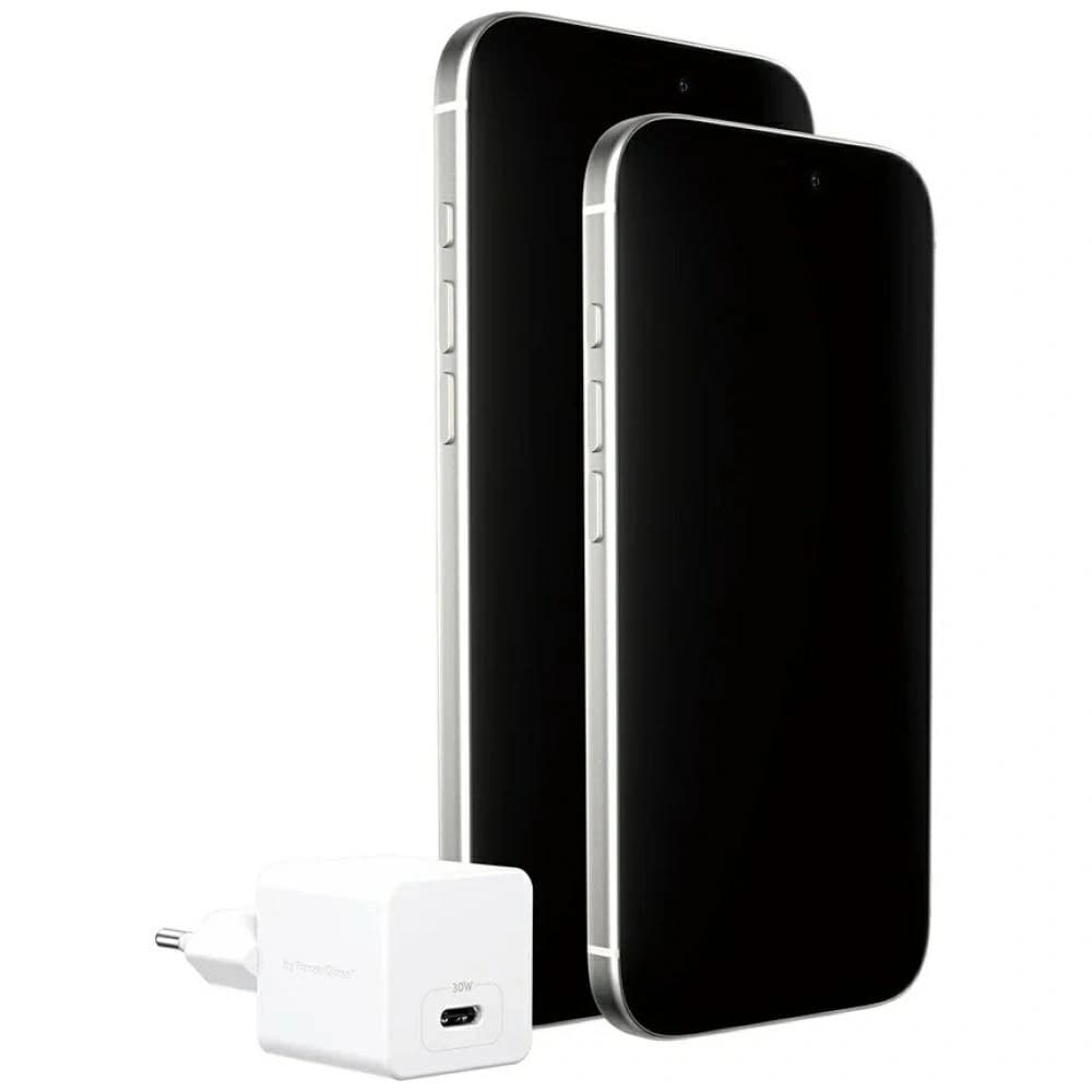 Empower by PanzerGlass Turbo 30W USB-C Wall Charger Silver-Black - 4