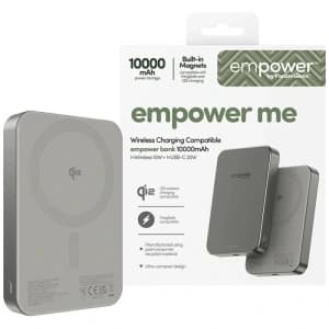 Empower Power Bank by PanzerGlass 10000mAh titanium
