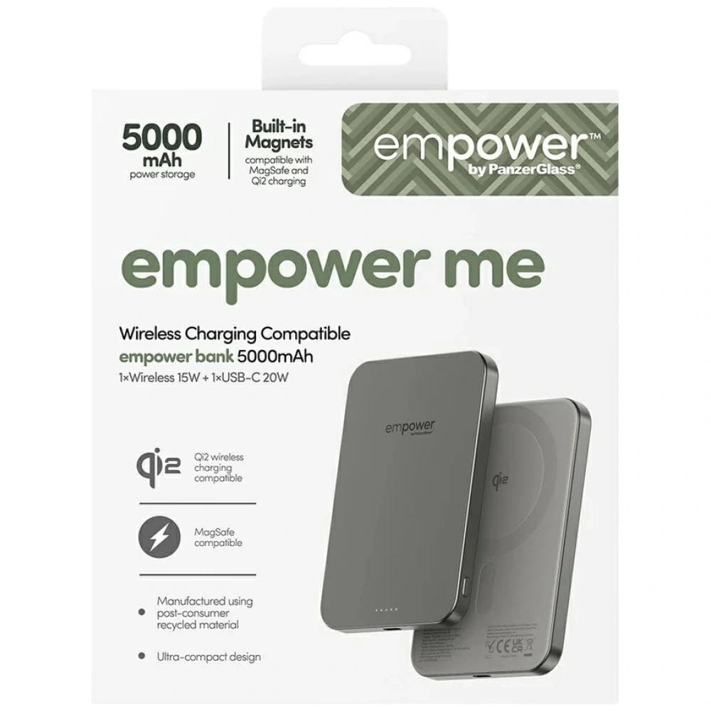 Empower Power Bank von PanzerGlass 5000mAh Titan
 - 5