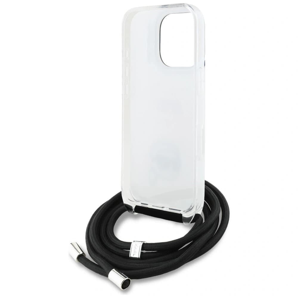 Karl Lagerfeld IML Crossbody Karl&Choupette Head Apple iPhone 16 Pro Max white - 6