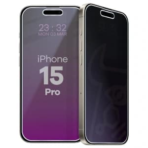 Bizon Glass Mule Shadow Apple iPhone 15 Pro matt
