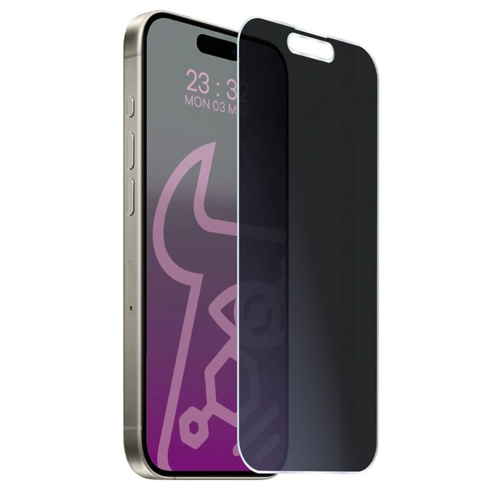 Bizon Glass Mule Shadow Apple iPhone 15 Pro matte - 5