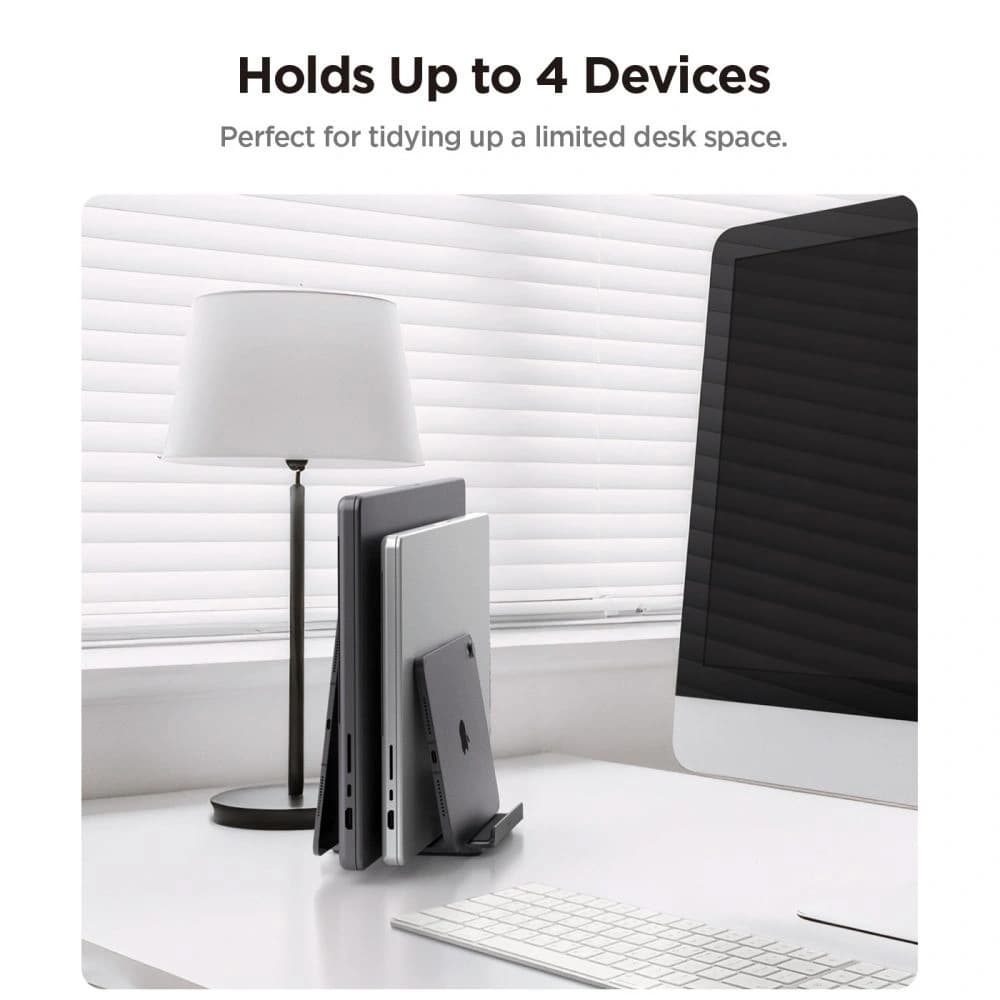 Spigen LD208S4 Vertical Laptop Stand Space Grey - 6