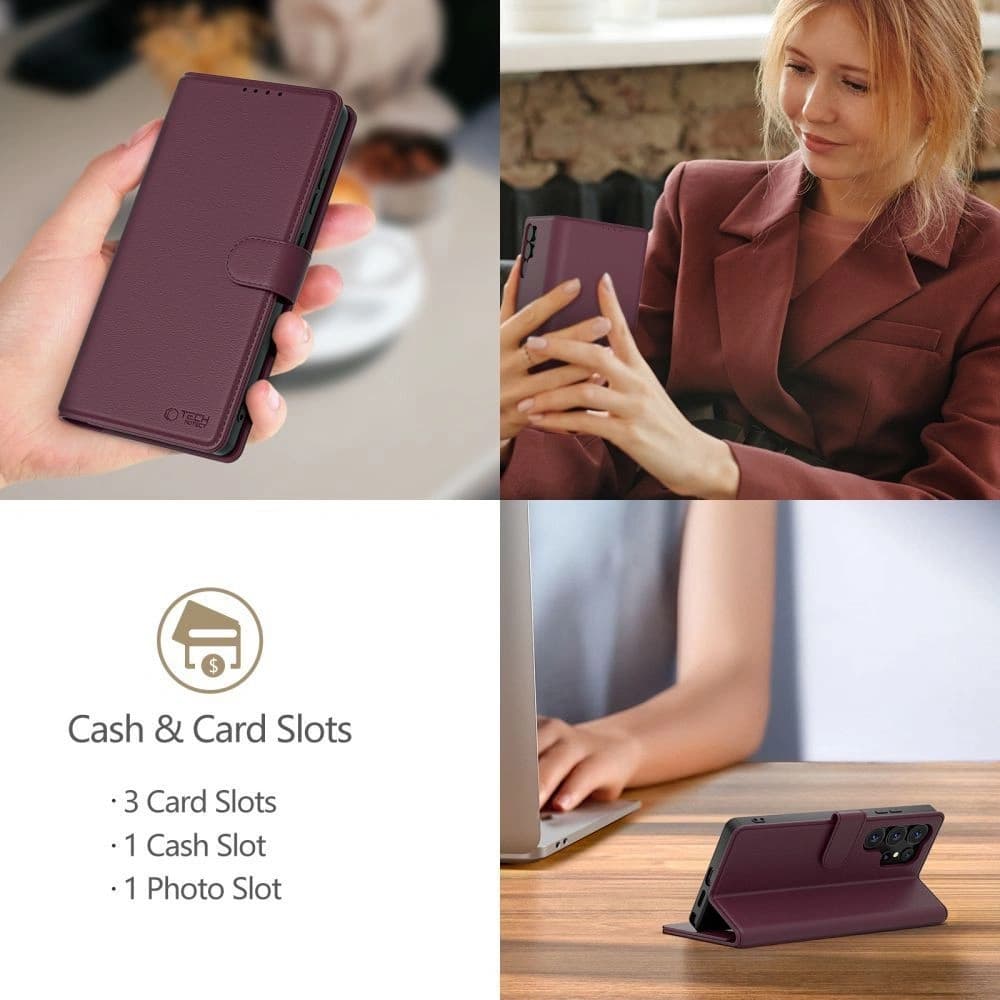 Tech-Protect Wallet Xiaomi Redmi Note 15 Pro 5G Mulberry - 4