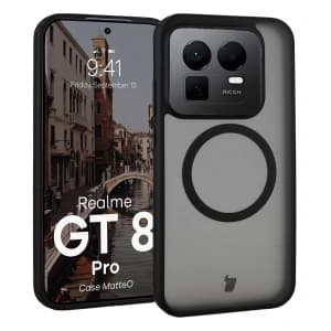 Bizon Case MatteO Magnetic Realme GT 8 Pro smoky-black