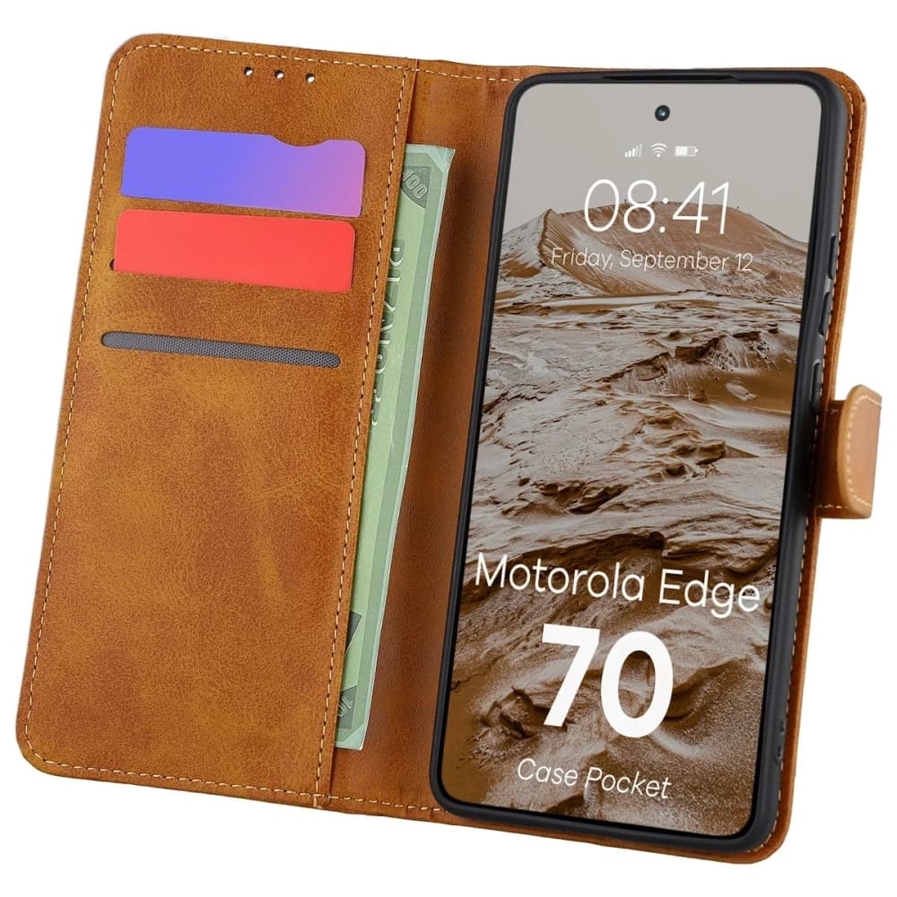 Bizon Case Pocket Motorola Edge 70 braun
 - 1