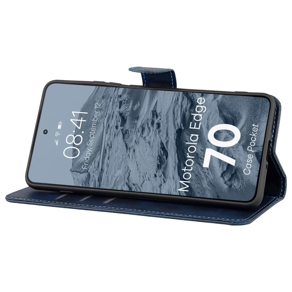 Bizon Case Pocket Motorola Edge 70 marineblau
 - 5